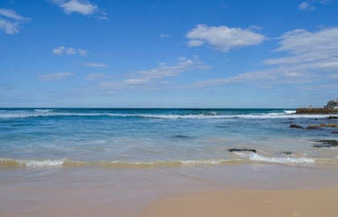 beach and sea in Sydney Australia