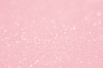 Pink vintage glitter defocused blurred texture christmas abstract background