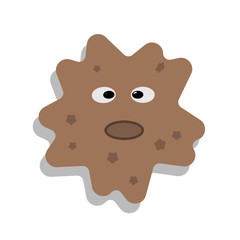 Drawing of a cartoon character