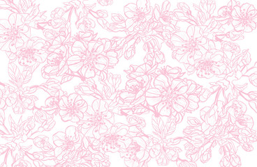 floral seamless pattern © Chantal
