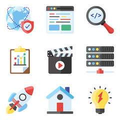  Pack Of Ui Flat Icons 