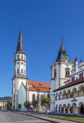 Basilica of St. James and Old Town Hall, Levoca, Slovakia