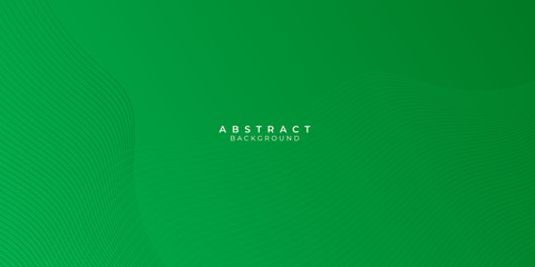 Green abstract background with transparant line