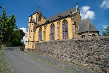 Fototapeta na wymiar Schleiden, Eifel, Schloßkirche