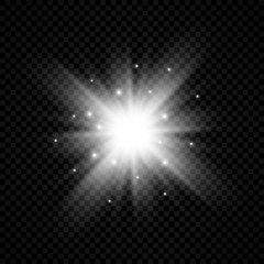 Fototapeta premium Light effect of lens flares