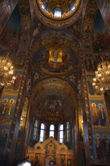 Obraz premium Cathedral of the Resurrection of Christ Savior on Spilled Blood
