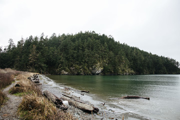 Deception pass state park in Washington State