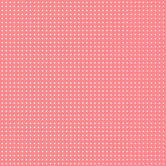Abstract soft pink color pattern design with white dots. Baby pink background gradient. Childish style pattern.