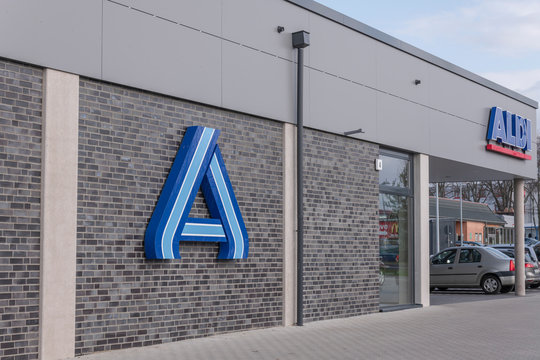 Deutschland , Wildau , 25.02.2020 , Aldi Markt in Wildau bei Berlin