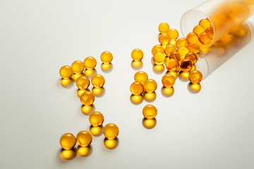 Pills pills drugs omega 3 6 9 omega fish oil. Health food supplements medicines, concept.
