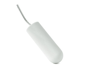 Tampon, 3D rendering isolated on white background