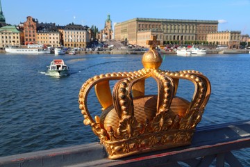 Stockholm golden crown