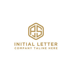 Inspiring company logo design from the initial letters of the PS logo icon. -Vectors