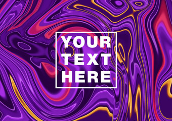 Abstract vector background in acril paiting style.