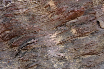 Shale texture, Shale sedimentary rocks formed of thick layers of clay minerals in a calm water setting. Shale can come in many colors.