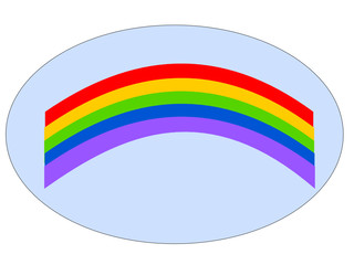 Rainbow in the Sky, Digital Art