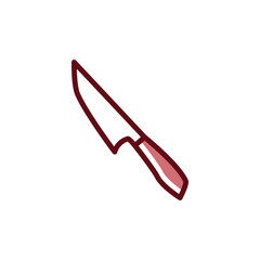 Knife icon vector design template