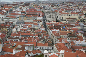 Landscape view of Lisbon, Portugal