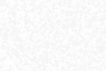 Abstract white and grey pixel background. Modern vector design.