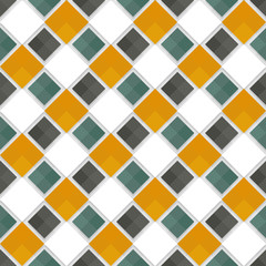 Retro mosaic seamless pattern