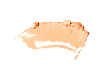 Liquid Foundation Stroke isolaten on white background.