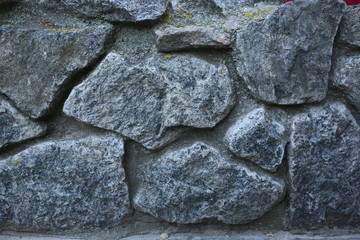  texture of large gray stones