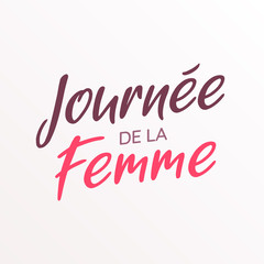 Journée de la Femme - 8 Mars