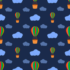 Pattern - Balloons in the Sky