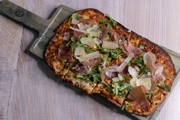 flat bread pizza 