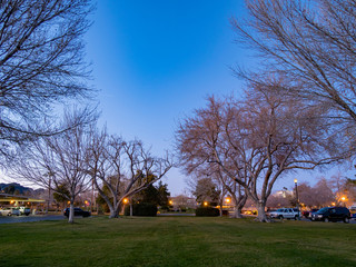 Fototapeta na wymiar Night view of the North Escalante Park