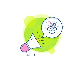 Design idea sign. Megaphone promotion complex icon. Creativity line icon. Brush and pencil symbol. Business marketing banner. Creativity sign. Vector