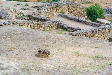 Ruins of the antic Nymphaeum in Crimea