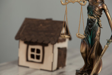 house model with judge