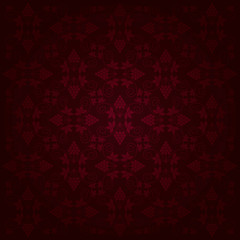 Vintage background, grona of grapes with leaves violet pattern. Vector illustration