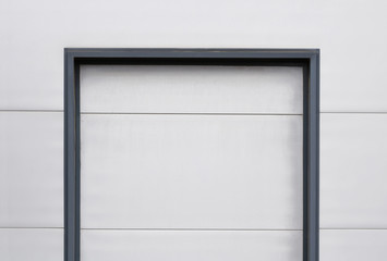 Abstract architcture. Close up of a modern building facade.