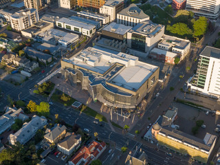 Christchurch Art Gallery Building aerial view