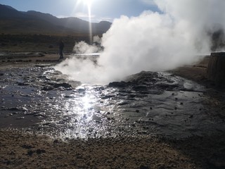 Geiser del Tatio en San Pedro de Atacama