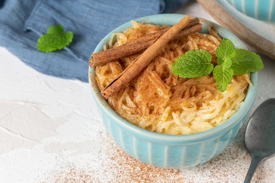 Aletria is a classic Portuguese vermicelli pudding and this is a traditionally served at Christmas time. This is one of the favourites pudding from Portugal.