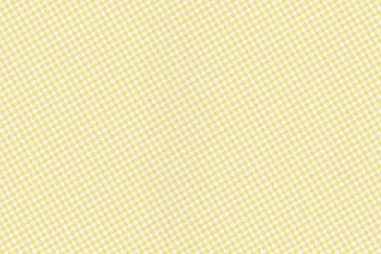 Yellow and white textured gingham background pattern