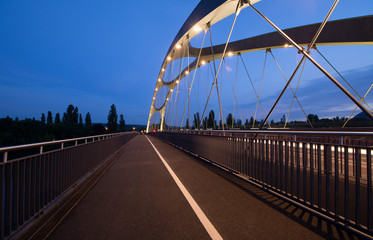 Osthafenbrücke Frankfurt am Main