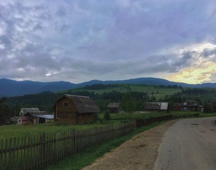 village in the mountains
