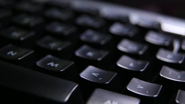 Pressing a computer keyboard keys