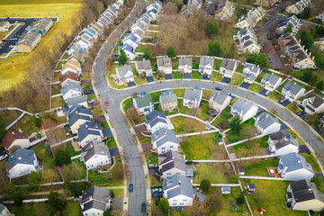 Abstract Aerial Plainsboro New Jersey