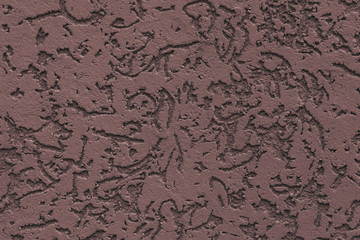 New brown cement wall. Beautiful concrete stucco. painted cement. background texture wall