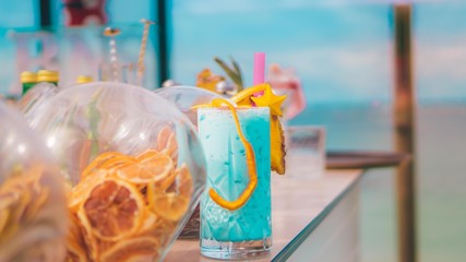 Obraz premium copa de cocktail tropical