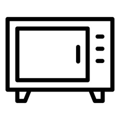 Microwave icon. Cooking oven icon. Household devices and appliance symbol. Kitchenware sign.