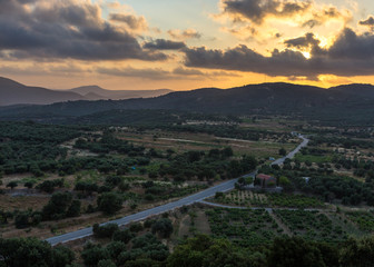 Sunset Crete