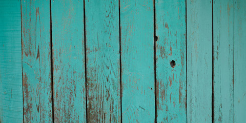 Fototapeta na wymiar Old grungy green painted wood background colorful