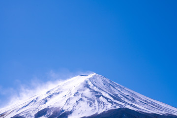 Fototapeta na wymiar 冬の富士山