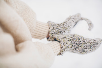 Fototapeta premium Snow heart